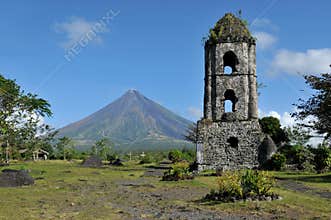 Mount Mayon Volcano
