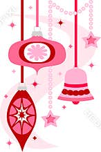 Retro Christmas Ornaments/eps