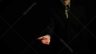 Helping hand, reaching out, offering help and support