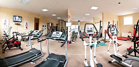 Gym panorama