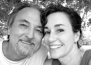 Middle aged happy couple