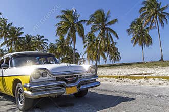 Classic vintage car