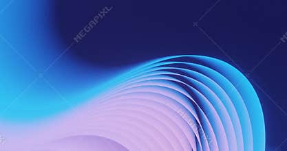 Intriguing neon waves of shimmering blue, navy, and pink in moving stripes create a mesmerizing visual spectacle
