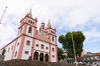 Cityscape in the Atlantic, Angra do Heroismo, Azores islands