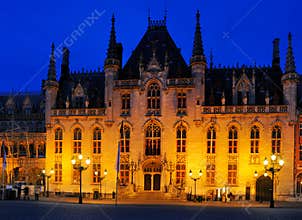 Provincial Court, Market Square, Bruges