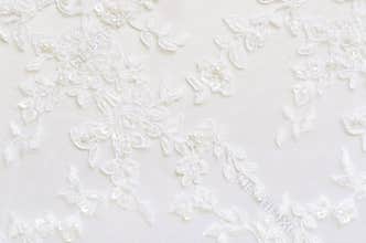 White wedding lace