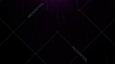 Night rain. 4k Loop Rain Drops Falling in rainy season