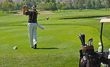 Playing Golf