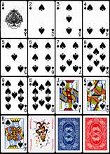 Playing Cards - Spades Suit