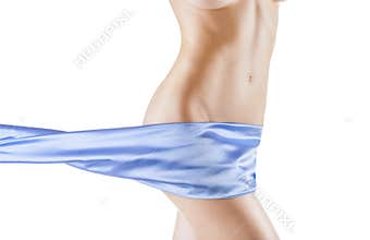 Beautiful slim womans body