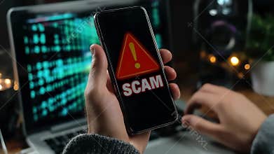 Phishing smishing threat: digital breach, scammer tactic, vishing voice, pharming scheme, fake store, lottery trick, identity