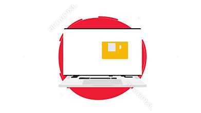 Laptop scanning and detecting computer virus