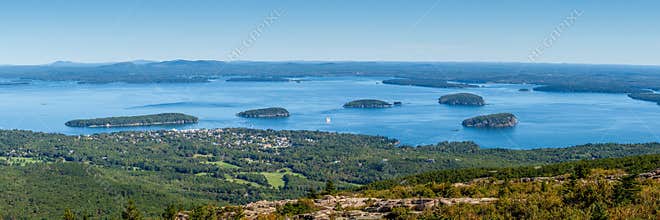 Acadia National Park Panorama