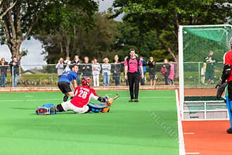 Hockey Mens Argentina Plays South Africa