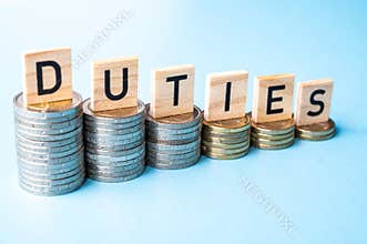 Introduction of new duties and trade war.