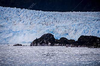 Close Look To Amalia Glacier