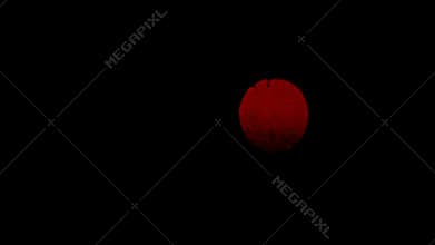 Red dots blurry circles