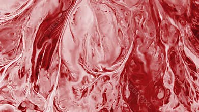 Slow Motion Macro Abstract Pattern Artistic Concept Color Surface Moving Surface Liquid Paint Splashing Art Design Texture