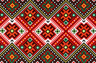 Ukrainian national ornament