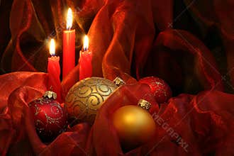 Christmas Candles & Baubles