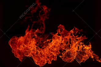 Blaze Fire flames background