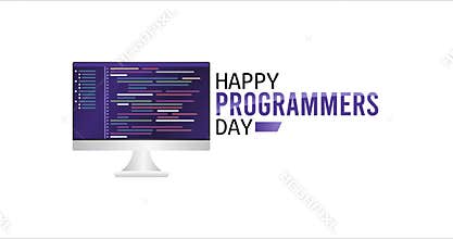 PROGRAMMERS DAY motion video, ideal for PROGRAMMERS DAY celebration