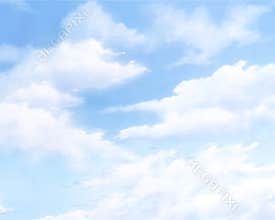 Blue sky with clouds