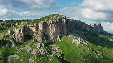 Summer landscape in Caucasus Mountains