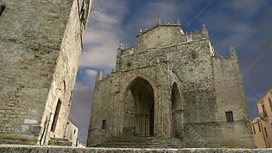 Medievel Catholic Church (fourteenth century). Chiesa Matrice in Erice, Sicily