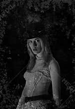Old Vintage Photograph Steampunk Woman