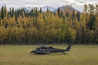 Alaska Army National Guard MEDEVAC aviators assigned to Golf Company, 2-211th General