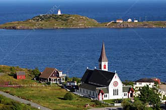 Historic town of Trinity, Newfoundland, Canada