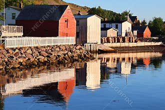 Historic town of Trinity, Newfoundland, Canada
