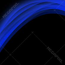 Blue color dynamic lines modern abstract