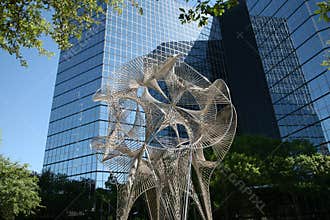Intricate Metal Structure