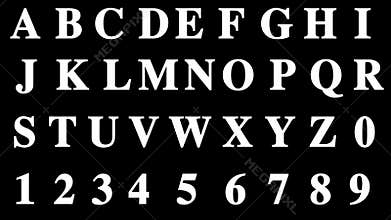 Loop alpha matted diamonds alphabet