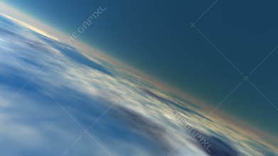 Earth atmosphere (seamless loop)