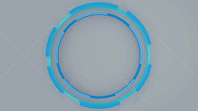 Cgi abstract blur loopable rotation circle background