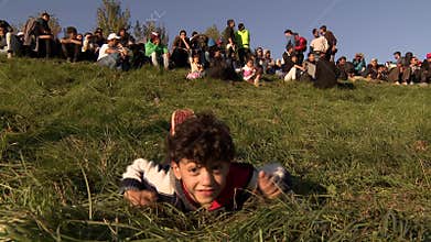 Dramatic pictures collection montage from the Slovene refugee crisis.