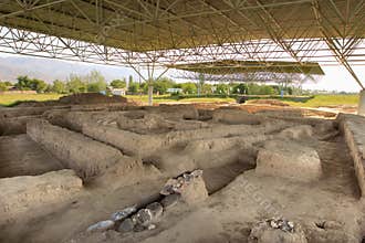The ruins of Sarazm, Tajikistan