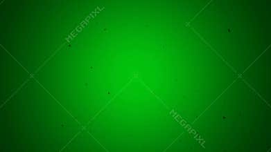 Classic Style of an Old Film Look on a Green Screen Background