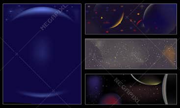 Universe-Cosmos-Space backgrounds