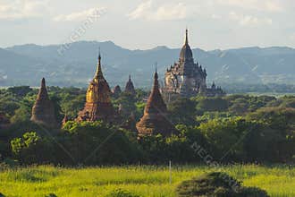 Shwegugyi temple landmark of Bagan ancient city, Mandalay, Myanmar