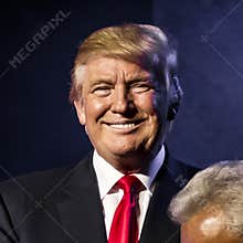 OCTOBER 15, 2016, EDISON, NJ - Donald Trump speaks at Edison New Jersey Hindu Indian-American rally for 'Humanity United Against T