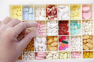 Different medication isolated