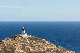 Revellata lighthouse near Calvi in Corsica