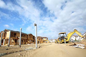 Houses Under Construction