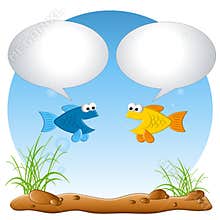 Talking Fish in Tank