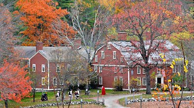 Longfellows Wayside Inn & Tavern - Sudbury, Ma on October 24, 2014 - by Eric L. Johnson Photography
