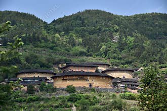 Fujian tulou NaJing region in China